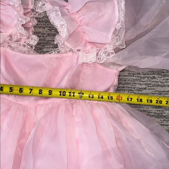 NWT Selkie THE BALLERINA SUGARFRILL DRESS Pink Medium - Picture 8 of 14